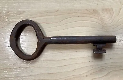 Antique Cast Iron Castle Jail Skeleton Key – Medieval Old Victorian Large 6.5  • $84.99