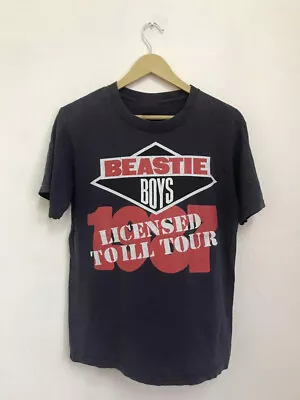 Vintage Beastie Boys Band Licensed To Ill Tour 1987 Black All Size Shirt AC700 • $23.74