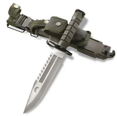 Heavy Duty Military Saber Bayonet M9 Knife Copy Army Style Sheath Type • $99.95