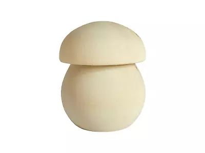 Wooden Mushroom Fungi / Art Craft Supply Paint Blank / Home Decor Gift / DIY Toy • $3.25