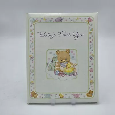 Vintage HALLMARK Baby's First Year Baby Book Keepsake Album Photos Memories #558 • $24.99