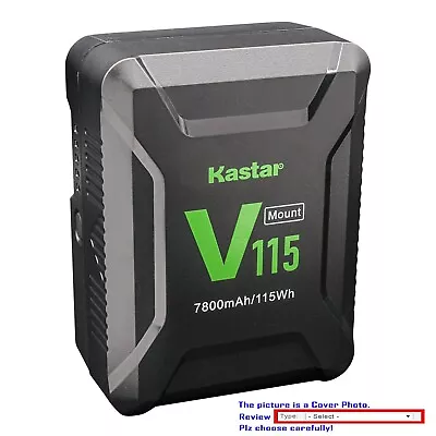 $205.99 • Buy Kastar VMount Battery Dtap Charger For Mini V-Mount V-Lock Godox VL200 LED Light