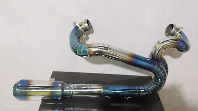 $449 • Buy Exhaust Systems Blue & Silver Color 2 Into 1 Fits For Harley Davidson V-ROD VRSC