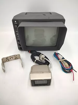 RV VOM-78 VOYAGER 7 Inch Black & White Monitor & Camera Untested Without Mount • $50.90