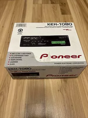 NOS Vintage Pioneer KEH-1080 Car Cassette Tape Player / AM/FM Radio • $100