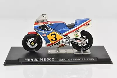 IXO Deagostini 1:24 Honda NS500 Freddie Spencer 1983 Model Motorbike Motorcycle • £9.99