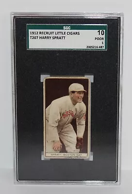 1912 T207 Harry Spratt  Recruit Little Cigars • $75