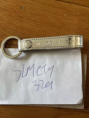 New Marc Jacobs Key Loop Ring Key Chain Metallic Silver In Hand Ships Now Rare • $29.95