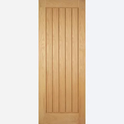 Internal Oak Mexicano Pre Finished Doors In Various Styles & Sizes Brand New • £124.99