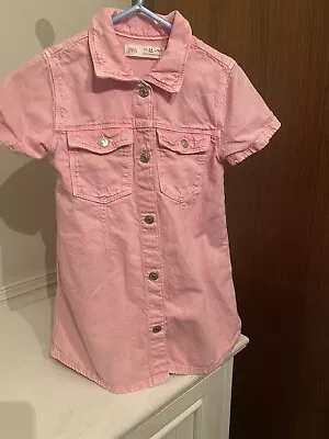 New ZARA Denim Dress - Girls Size 3-4 • $25