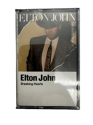 Elton John Breaking Hearts New Sealed Cassette. Ships In Box. Free Shipping • $14.95