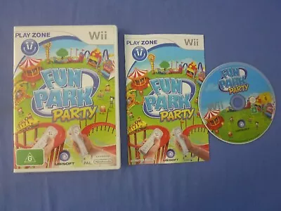 Fun Park Party Wii Game Includes Manual • $8.30