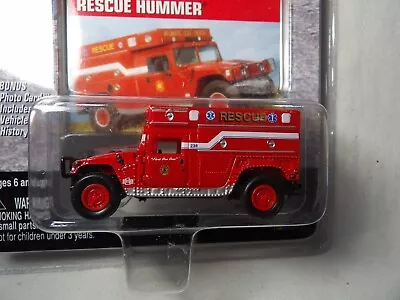 Atlantic Beach Rescue Hummer          1999 Johnny Lightning Hummer Series   1:64 • $9.99