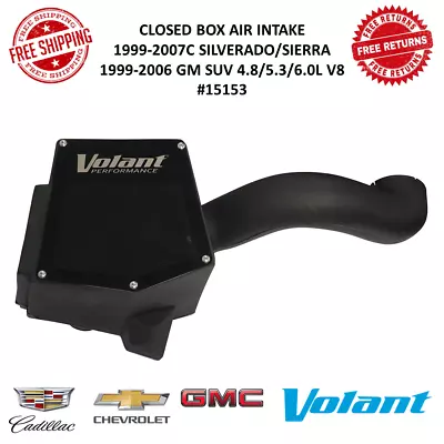 Volant Cold Air Intake  For 99-07C Silverado/Sierra 99-06 GM Suv 4.8/5.3/6.0L V8 • $349.43