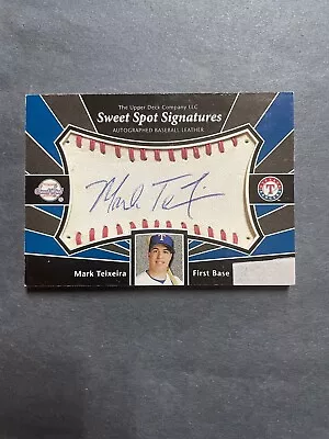 2004 Upper Deck Sweet Spot Signatures Mark Teixeira #SS-MT Auto • $9.60