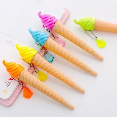 Ice Cream Gel Pen Children Student Mini Writing Marker School Supplies Gift • $12.93