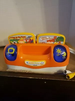 $22.95 • Buy Vtech V Smile Baby Console & 3 Games + Input Plug For Tv Tested