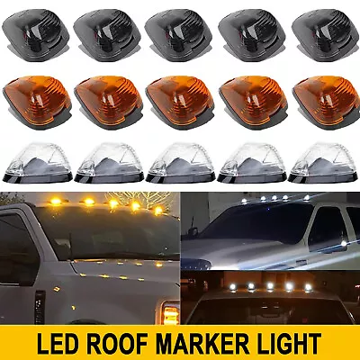 5X LED Cab Roof Top Marker Lights Set For Ford F250 F350 F450 Super Duty 99-16 • $15.98