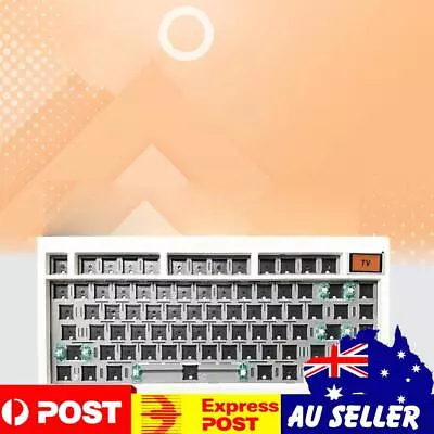 GMK81 RGB Mechanical Keyboard Kit Wired Keyboard 81 Keys Keyboard (White) • $84.39