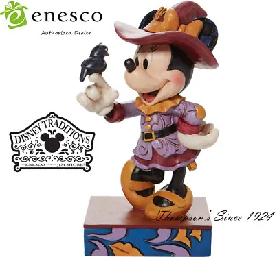 Jim Shore Disney Traditions Halloween Scarecrow Minnie Mouse 6010861 NIB • $53.20