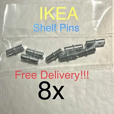 101532 IKEA BILLY SHELF SUPPORTS PINS FIXINGS PEGS METOD UTRUSTA Original Spares • £3.29
