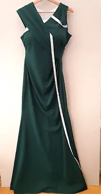 £34.99 • Buy Goddiva London Green Dress Size 14