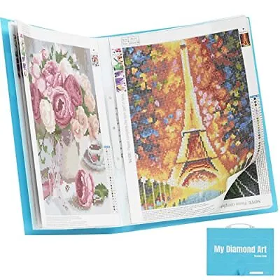 ARTDOT A2 Storage Book For Diamond Painting Kits Diamond Art Portfolio Folder... • £29.56