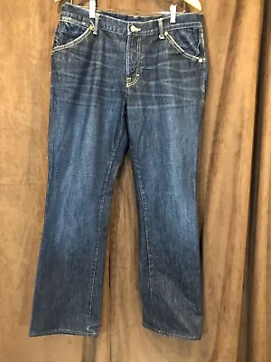 Martin Osa Denim Blue Jeans Boot Cut 35x32 Mens • $18