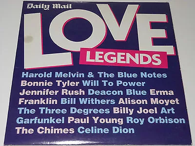 Daily Mail Music CD - Love Legends • £0.99