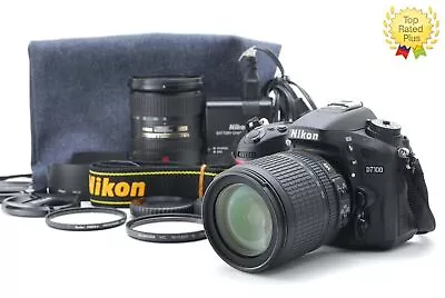 2Lens! [Mint] Nikon D7100 24.1MP DSLR Camera AF-S NIKKOR 18-105mm 18-200mm Japan • $955.97