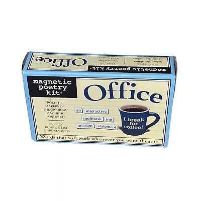 Magnetic Poetry Kit “OFFICE”Kit BRAND NEW SEALED • $12