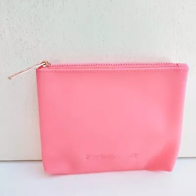 MAC Pink See Through Makeup Cosmetics Bag Travel Toiletry Pouch Case Brand New • $16.95