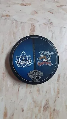 2013 AHL Calder Cup WC Semi (Toronto Marlies-Grand Rapids Griffins) Series Puck • $15