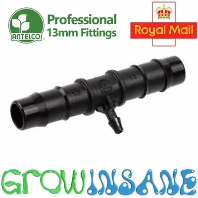 £2.65 • Buy Barbed Reducing Tee 13mm To 4mm Connector Irrigation Pipe Hose Antelco Hozelock