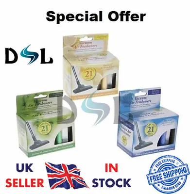 Vacuum Scented Air Fresheners Freshners Hoover Dust Bags Filters Cleaner Vac  • £2.16