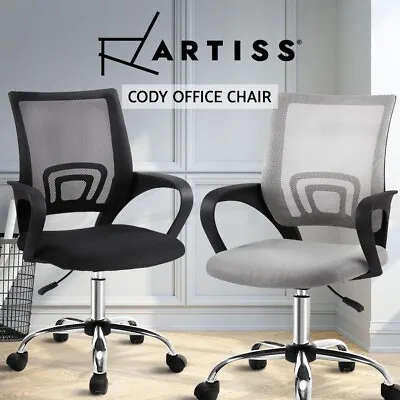 Artiss Gaming Office Chair Computer Mesh Office Chairs Executive Black Grey • $69.95