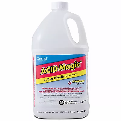 Acid Magic USA/128-1 Muriatic Acid Replacement 1-Gal. - Quantity 4 • $99.64