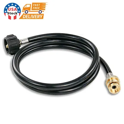 $15.86 • Buy 4FT Propane Adapter Hose 1 Lb To 20 Lb Converter For QCC1 / Type1 Tank,Gas Grill