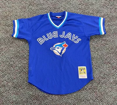 Toronto Blue Jays Joe Carter Mitchell And Ness Jersey Size Medium Blue 1993 • $70