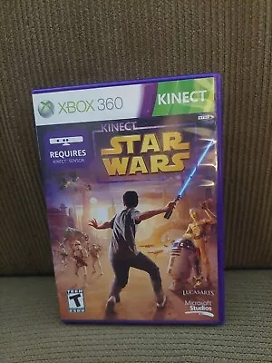 Kinect Star Wars - Xbox 360 - Game & Case • $10.99