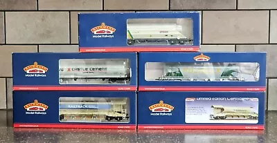 Rake Of 5 Bachmann Bogie Hopper Generator Units & Bogie Cement Wagons • $766.41