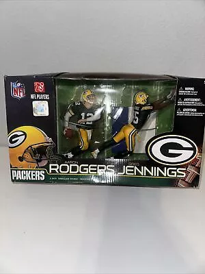 NFL Aaron Rodgers & Greg Jennings McFarlane 2-Pack Packers Brand New • $45.99