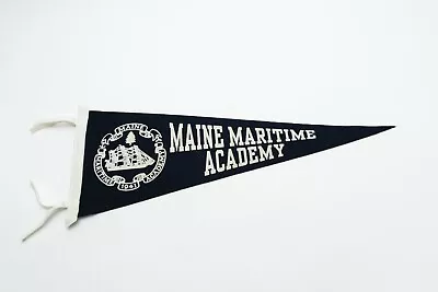 Modern Maine Martime Academy Souvenir Felt Pennant 24  • $15.49