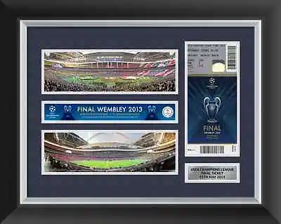 Bayern Munich V Dortmund Champions League Final 2013 Display Frame  • £67.88