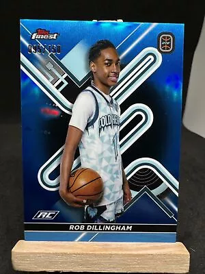 Rob Dillingham 2023 Topps Finest OTE Blue Rookie RC #’d/150 #30 🔥 • $8