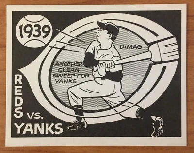 $25 • Buy YANKEES: 1967 Laughlin 1939 World Series #36 Joe DiMaggio Vs. Reds - Sharp!