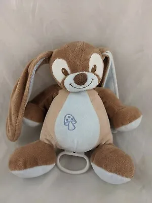 Nattou Rabbit Musical Plush Crib 10 Inch Stuffed Animal Toy • $9.86