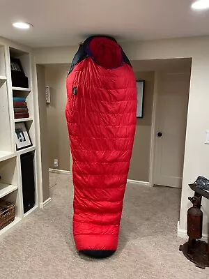 Marmot Coolair Gossamer Long Zero Degree 775 Goose Down Fill Power Sleeping Bag • $200