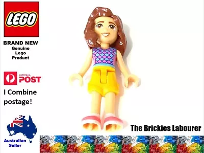 Genuine LEGO  Friends Luna - Dark Pink And Medium Azure Top With Scales  Frnd637 • $6