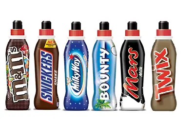 MARS MILK SHAKE COLD DRINK - 350ml - SNICKERS TWIX M&M'S MILKY WAY BOUNTY GALAXY • $6.75